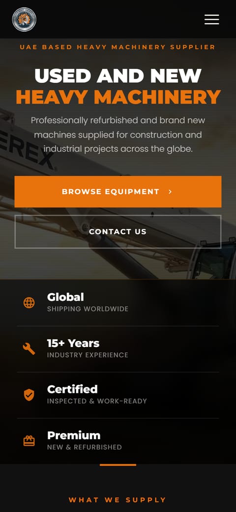 Gravia Heavy Machinery, on a phone